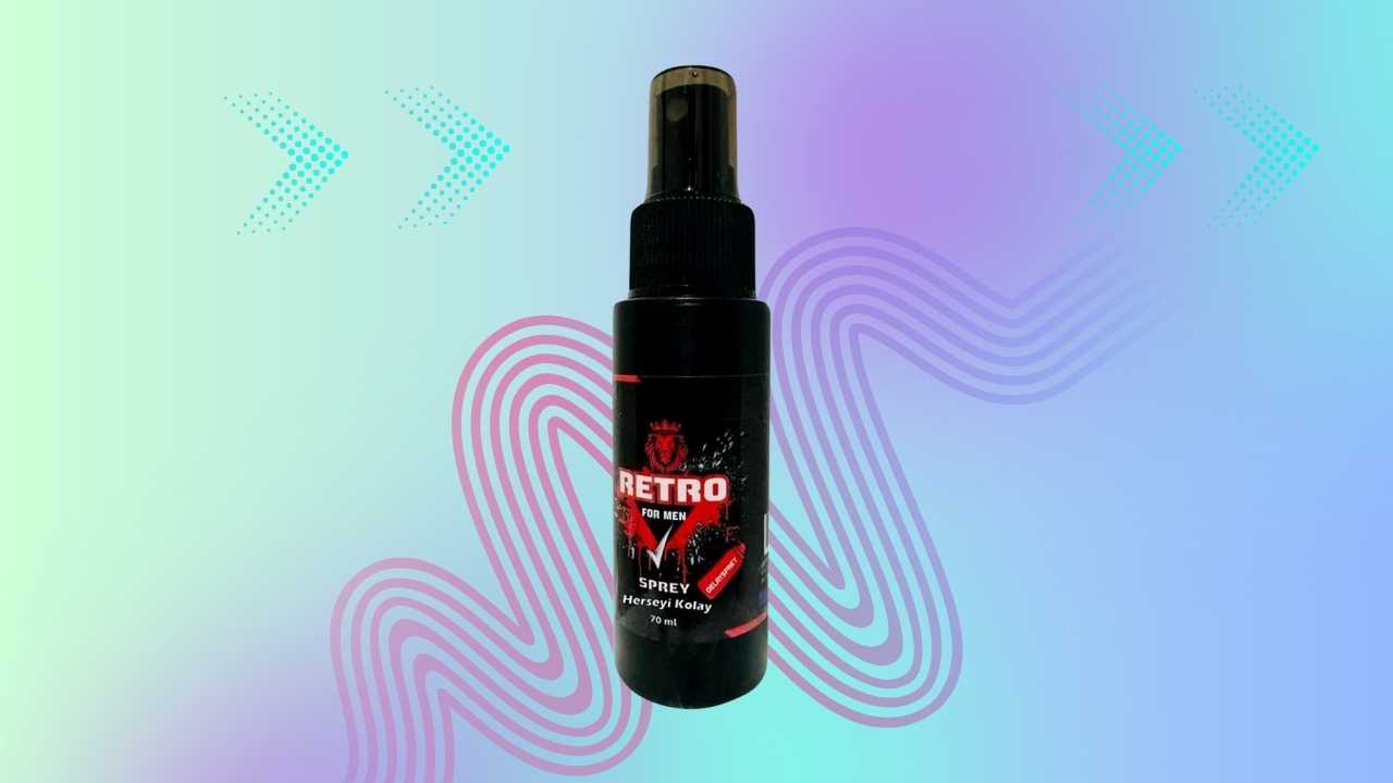 Retro Premium Delay Spray for Men